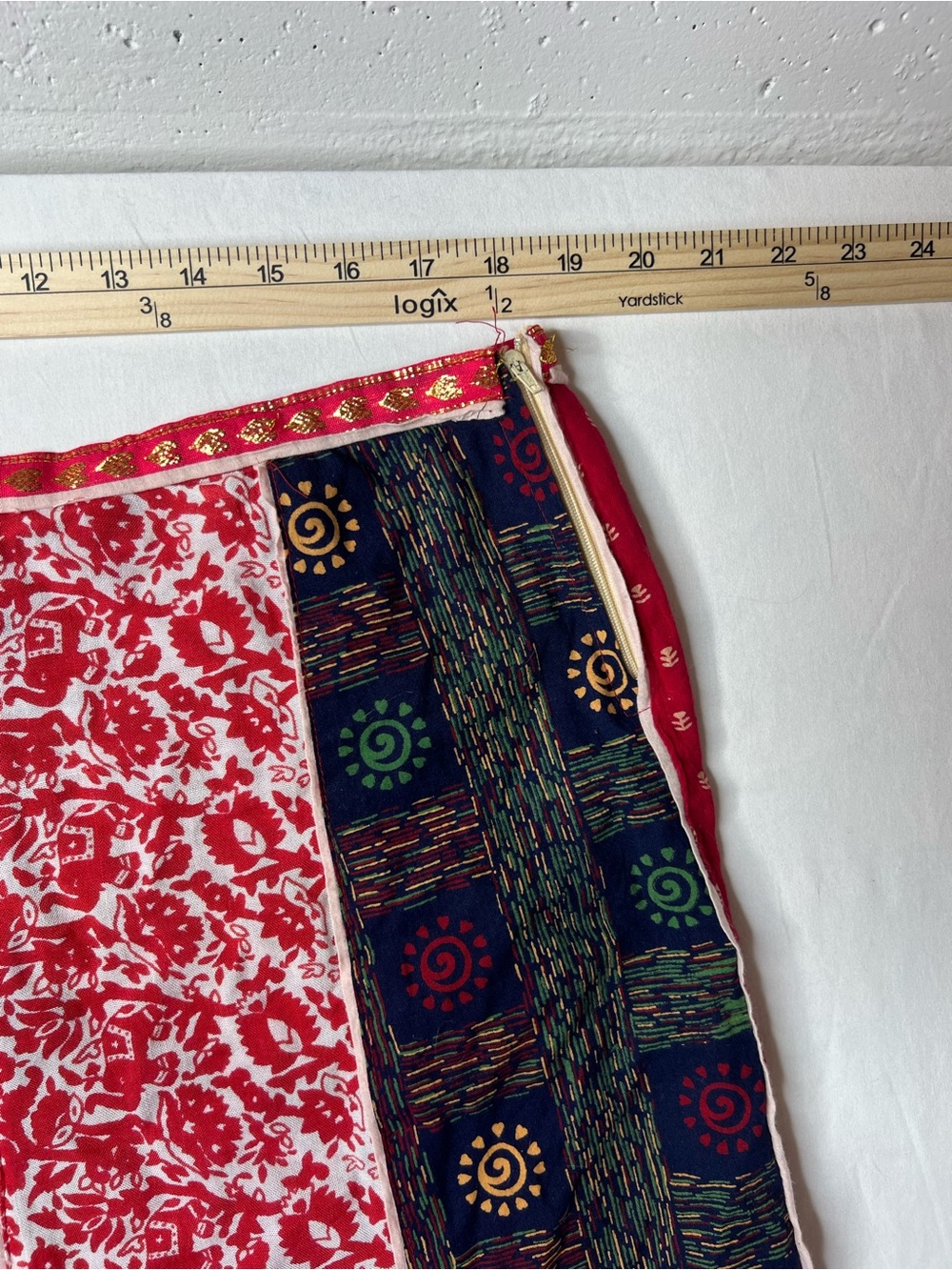 Kathmandu Imports Bohemian patchwork maxi skirt - Picture 7 of 8